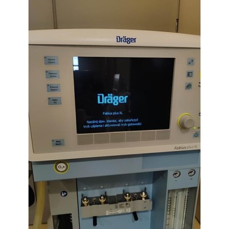 DRAGER FABIUS PLUS XL anesthesia machine