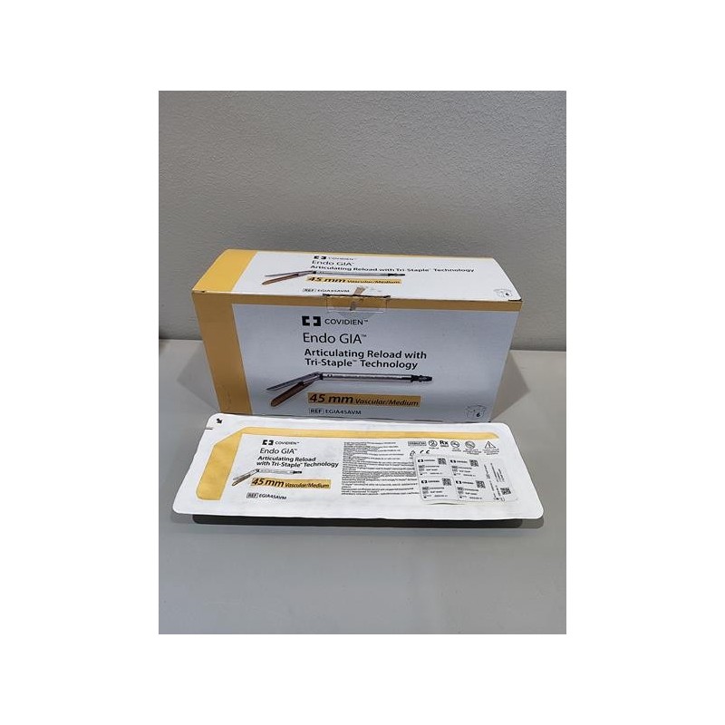 Covidien ENDO GIA - Disposable Articulated Load with Tri-Staple Technology for Medium Vascular Tissue