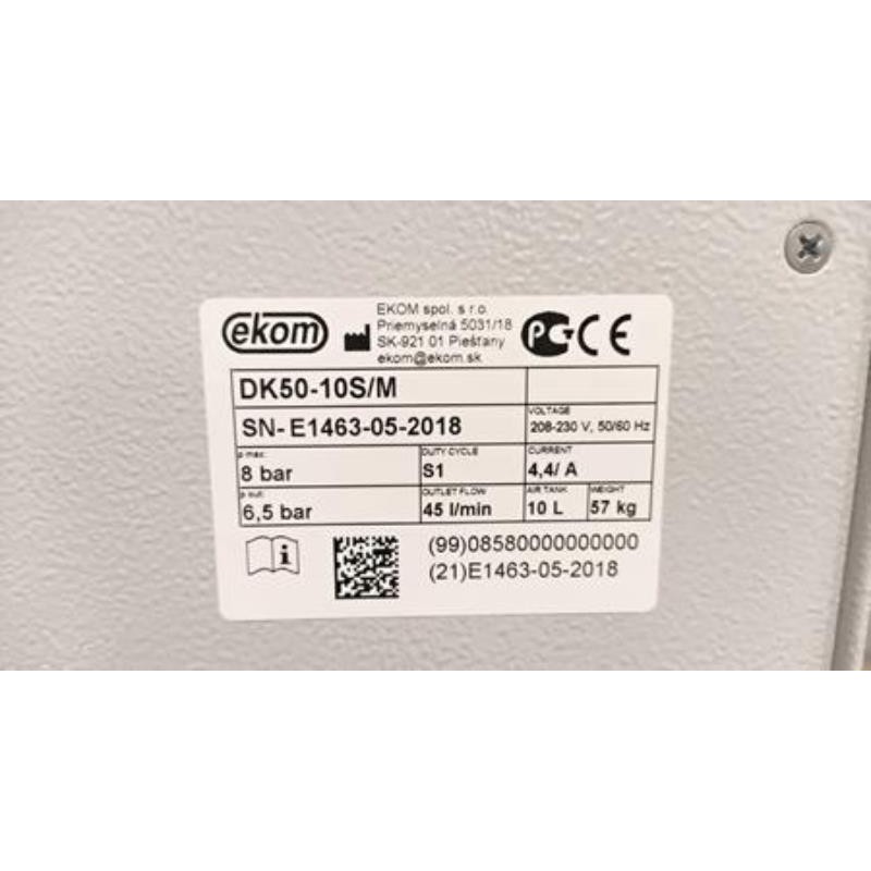 Medizinischer Kompressor EKOM DK50 10SM